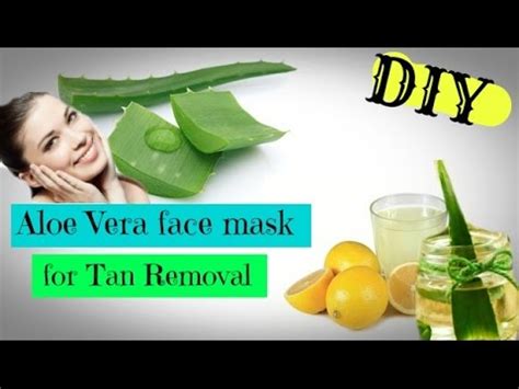 aloe vera to remove tan|how to get rid of a tan.